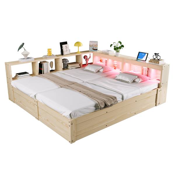Schlafsofa Selene Ⅲ Holz