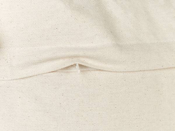 Dekokissen CAESIA 2-tlg Beige - Naturfaser - 30 x 15 x 50 cm