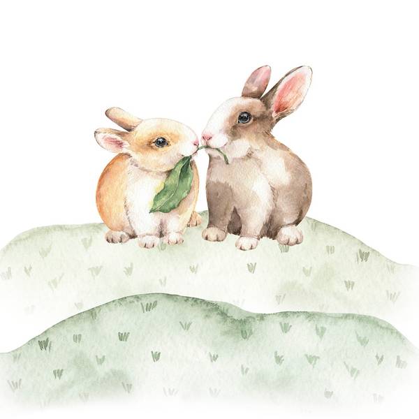 Leinwandbild Sweet Forest 2 40 x 40 cm