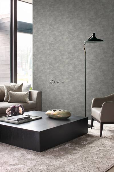 Tapete 347605 Grau - Fleece - 53 x 1005 x 1005 cm