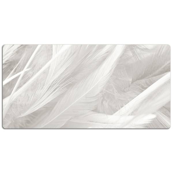 Tischmatte Pluma Grün - Polyester PVC - 90 x 45 x 1 cm