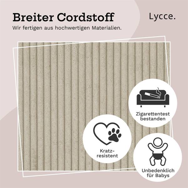 Kissenbezüge Sofia 2er Set Beige