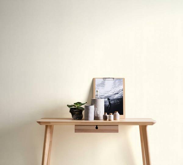 Papier peint Way of Silence Intissé - Beige