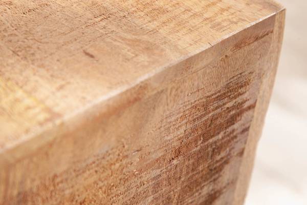 Beistelltisch S Braun - Massivholz - 45 x 60 x 30 cm