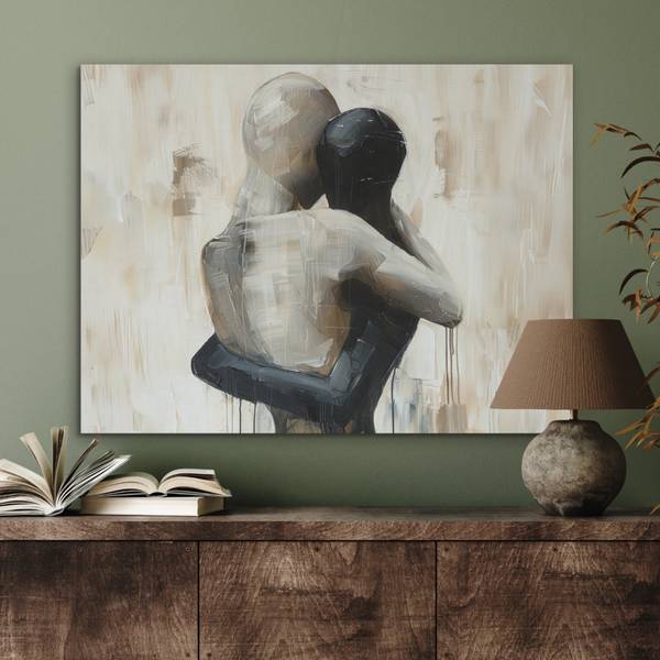 AKUSTIKBILD Liebe 80 x 60 cm