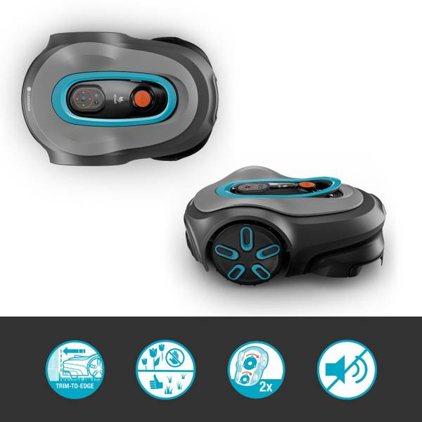 Mähroboter SILENO MAX Modell 800 Grau - Kunststoff - 59 x 33 x 79 cm