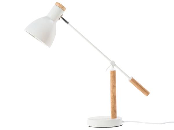 Tischlampen PECKOS Braun - Weiß - Metall - 13 x 50 x 13 cm