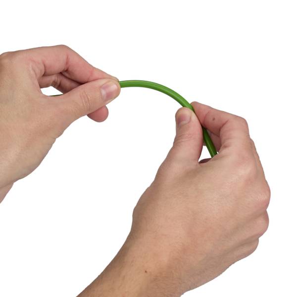 Künstliche Tulpen im 24er Set Grün - Weiß