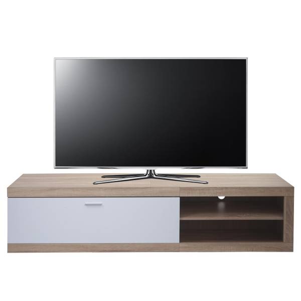 TV-Rack L33, Braun - Pappel - 180 x 43 x 41 cm
