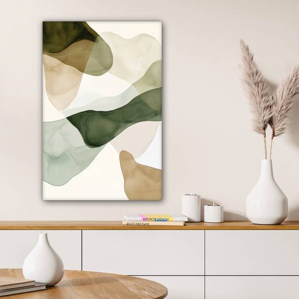 TABLEAU SUR TOILE Japandi 40 x 60 cm