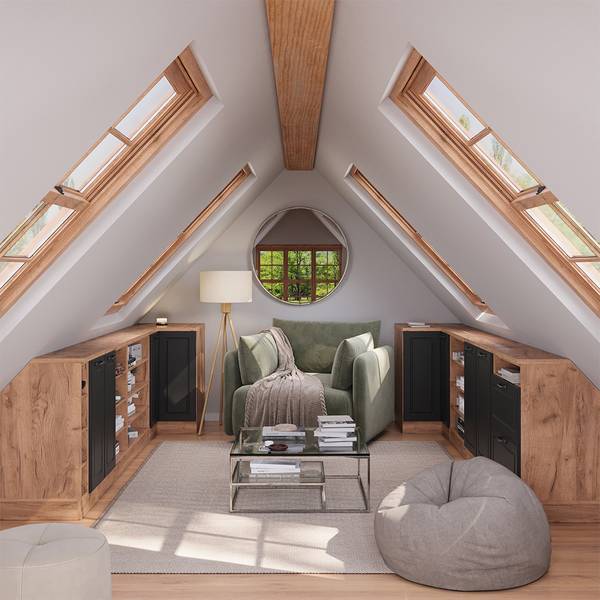 Dachschrägenschrank Rion 60070 kaufen | home24