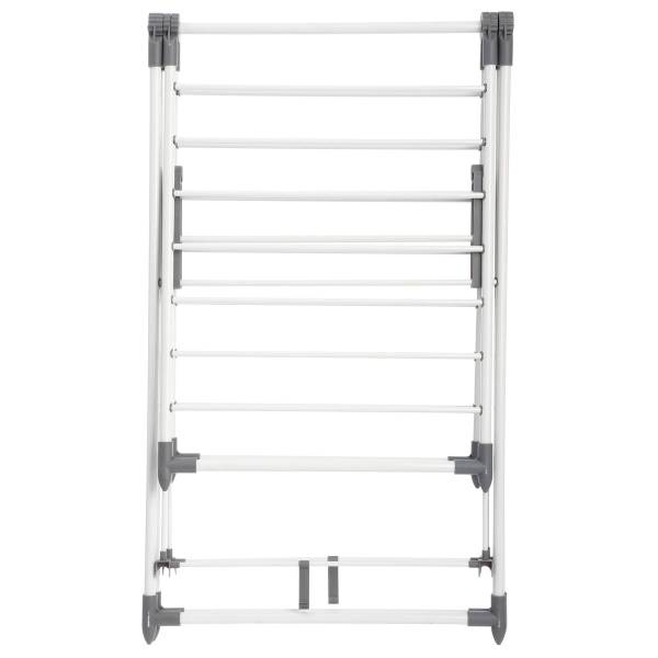 Zusammenklappbarer Wäscheständer SINAI Grau - Metall - 60 x 96 x 155 cm