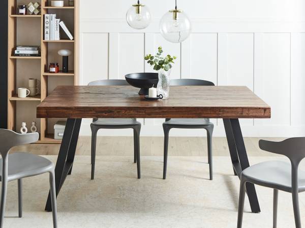 Esszimmertisch WARTON Tiefe: 160 cm