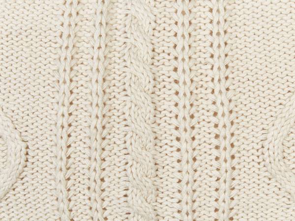 Dekokissen CAESIA 2-tlg Beige - Naturfaser - 30 x 15 x 50 cm