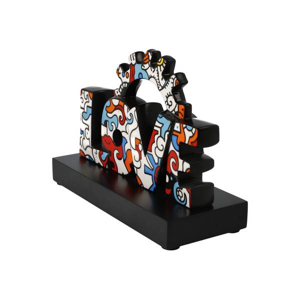 Figur Evolution of love Porzellan - 1 x 15 x 22 cm