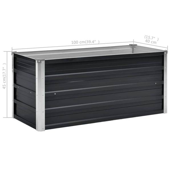 Garten-Hochbeet 3011434-4 100 x 45 x 40 cm