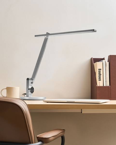Bürolampen CETUS Silber