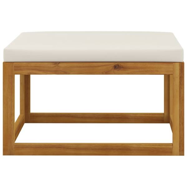 Mobilier de jardin 3009697-10 lot de 7 Blanc - Bois massif - 68 x 29 x 68 cm