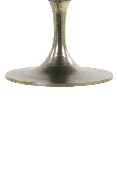 Couchtisch RICKERD Weiß - Metall - 76 x 36 x 76 cm