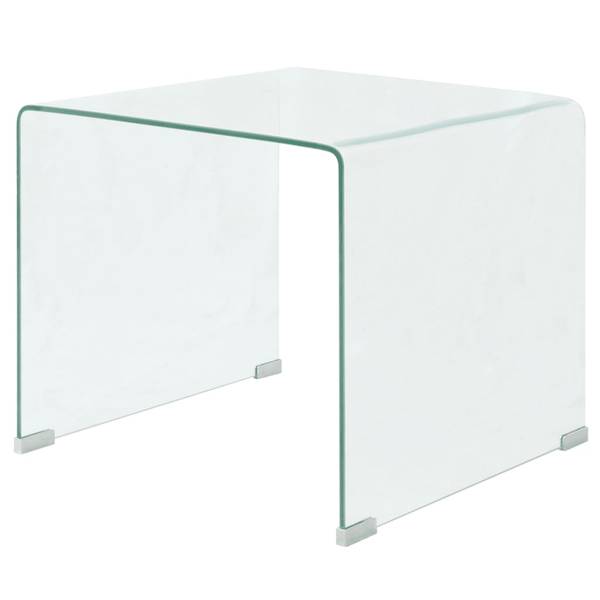 Table basse 244188 Verre clair - 50 x 45 x 50 cm