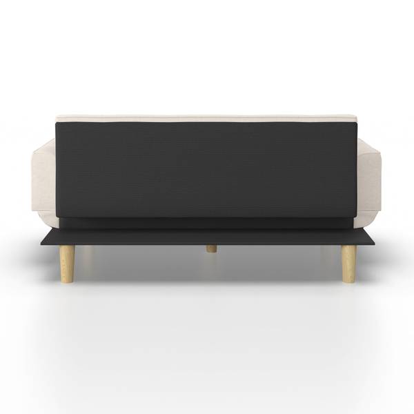 Schlafsofa MIRIAM Beige - Textil - Holz teilmassiv - 176 x 71 x 85 cm