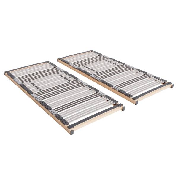Lattenrost 7-Zonen Balance  2er Set 200 x 200 cm