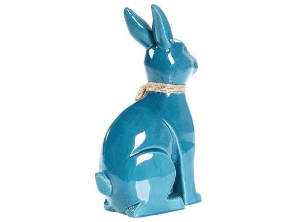 Dekofigur JAMBLES Blau - Bambus - 1 x 27 x 8 cm