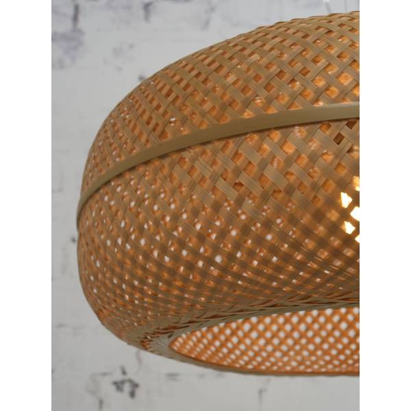 Lampadaire Palawan Marron - Bambou - 60 x 25 x 60 cm