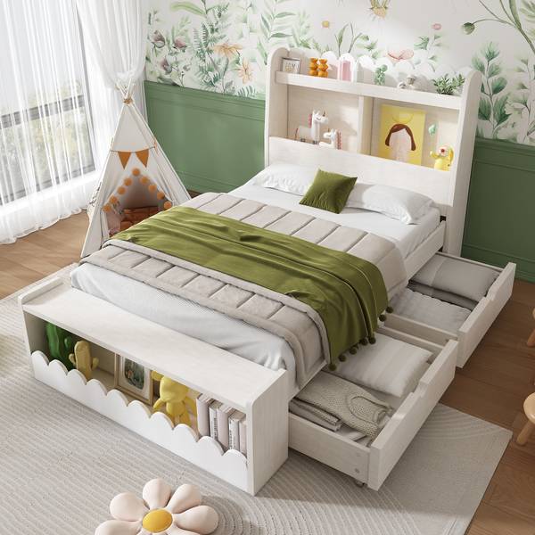 Kinderbett LucyWoody Ⅰ Tiefe: 230 cm