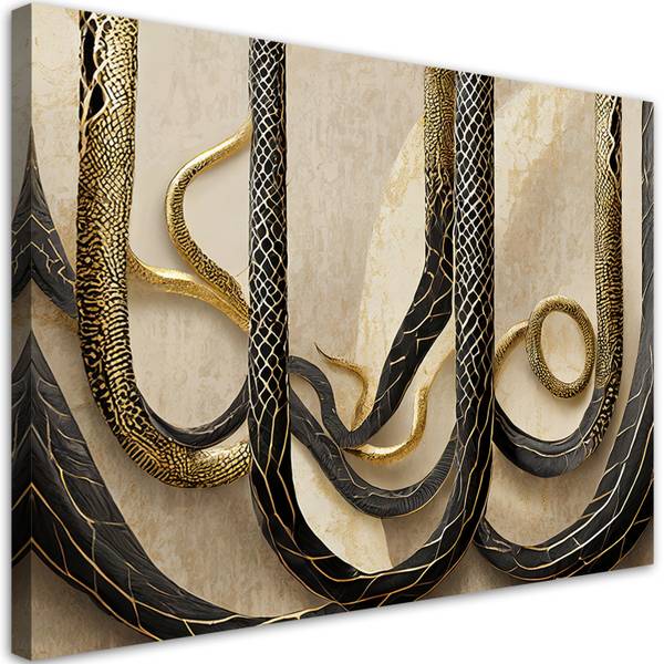 Canvas schilderij Abstract 100 x 70 cm