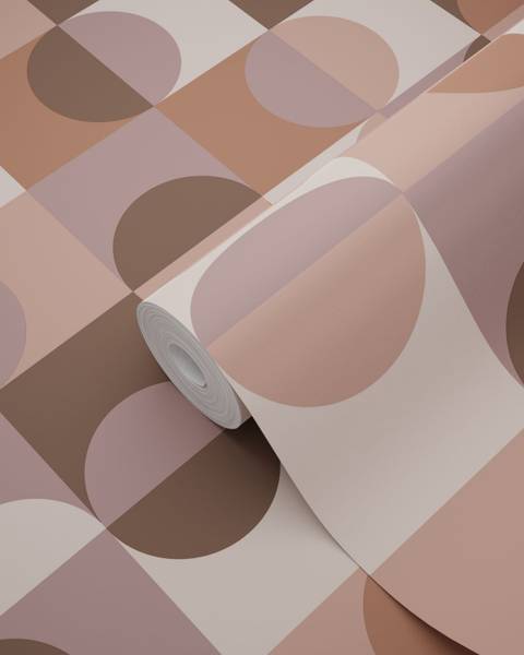 Tapete 131241 Braun - Papier - 50 x 900 x 50 cm