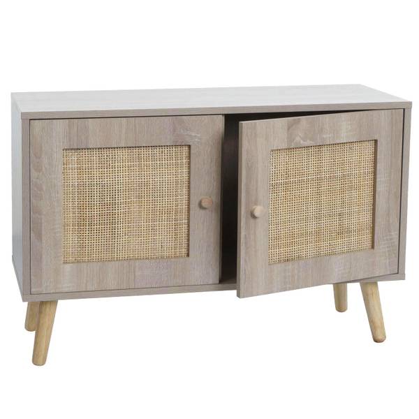 Commode M40 bruin - plaatmateriaal op houtbasis - 80 x 56 x 30 cm