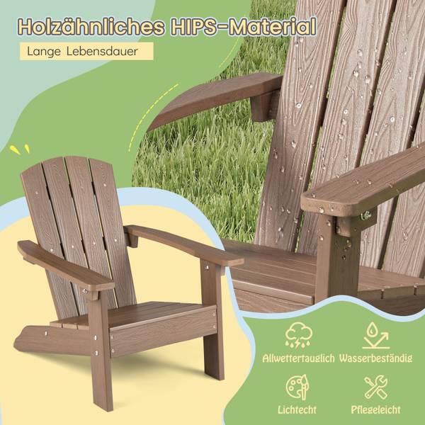 Gartenstuhl ZB35275 Braun