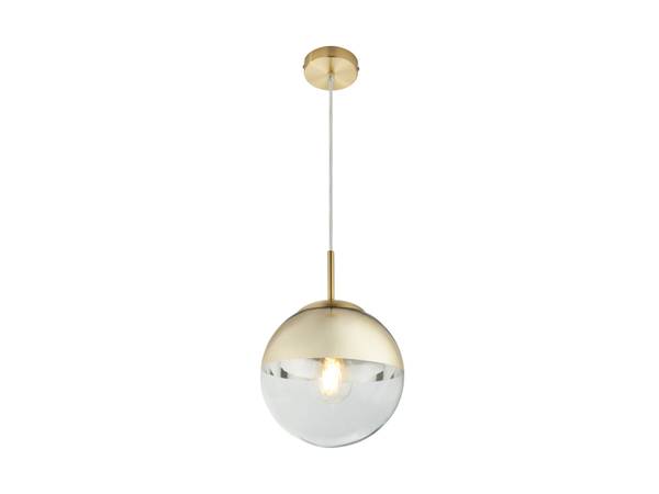 Kleine Pendelleuchte Gold Glas, Ø20cm Gold