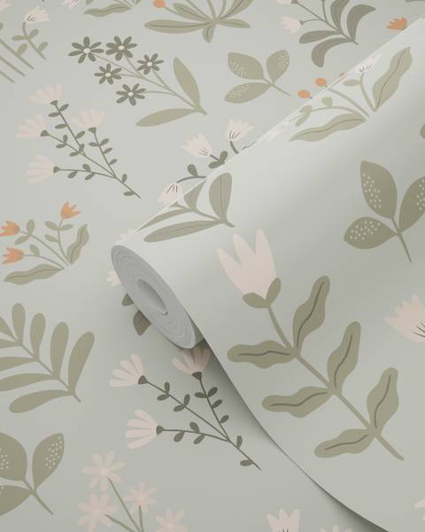 Tapete 131097 Grün - Papier - 50 x 900 x 50 cm