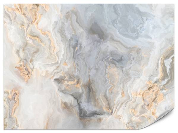 Papier Peint Champ Lavande Soleil 100 x 70 x 70 cm