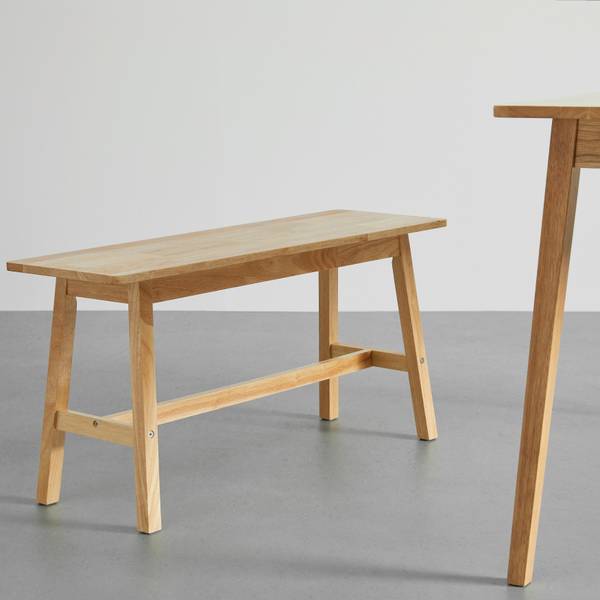 Tischgruppe MARIJANA Braun - Holz teilmassiv - 30 x 45 x 90 cm