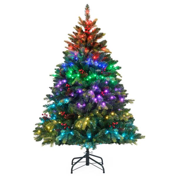 Weihnachtsbaum OY47381PQ Grün - Kunststoff - 118 x 180 x 118 cm