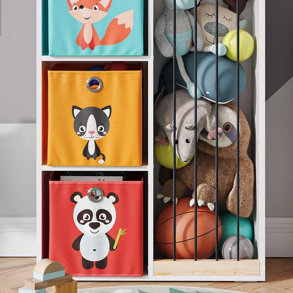 Kinderregal Marvin 37031 Weiß - Holzwerkstoff - 72 x 143 x 30 cm