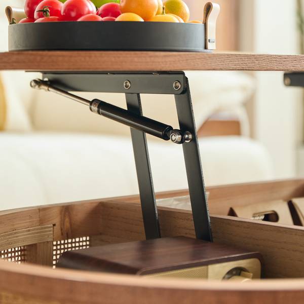 Couchtisch LOTTA Braun - Massivholz - 100 x 41 x 48 cm