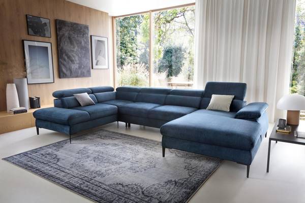 Hoekbank BLUES blauw