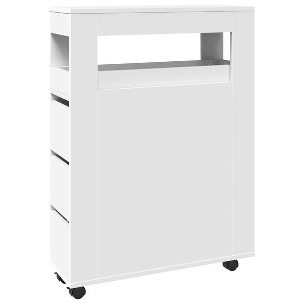 Meuble de salle de bain étroit 3043024 Blanc