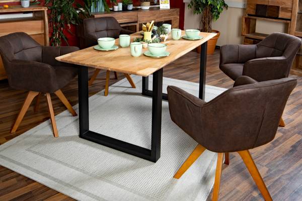 Esstisch ATLANTA Beige - 180 x 90 cm