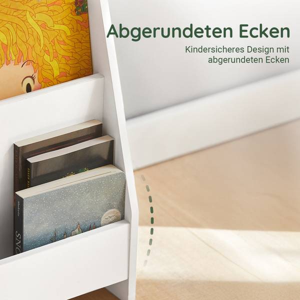 Bücherregal kinder KMB32-W Weiß