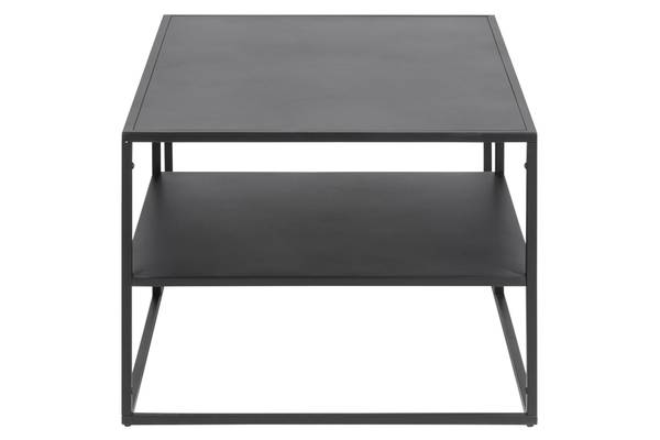 Couchtisch Virame Schwarz - Holz teilmassiv - 90 x 45 x 60 cm