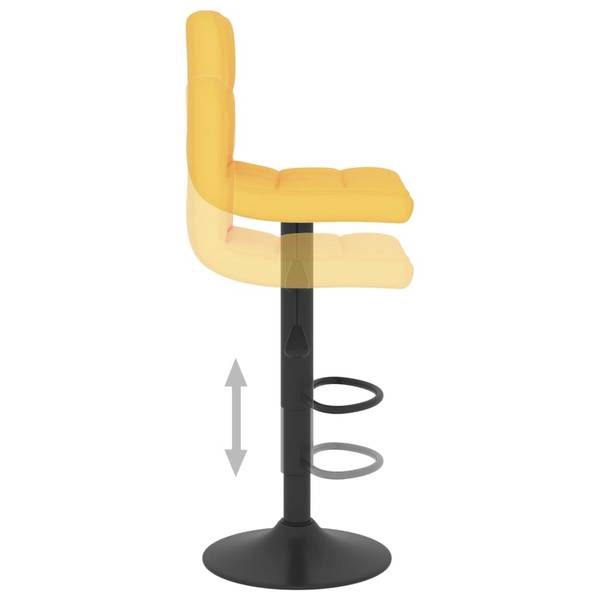 Barhocker 3007102-2 2er Set Senfgelb