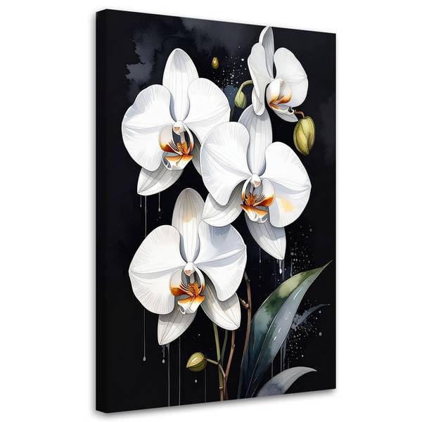 Wandbild Blumen 60 x 90 cm