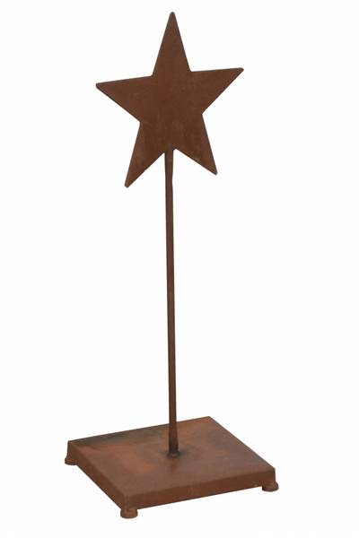 Metall-Stern Richi Braun - Eisen - 32 x 90 x 26 cm