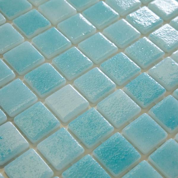 Glasmosaik BT-EU-06-LF Blau - Farbglas - 52 x 52 x 33 cm