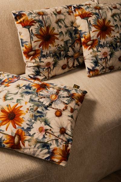 Zierkissen HELENOR Beige - Textil - 3 x 40 x 60 cm